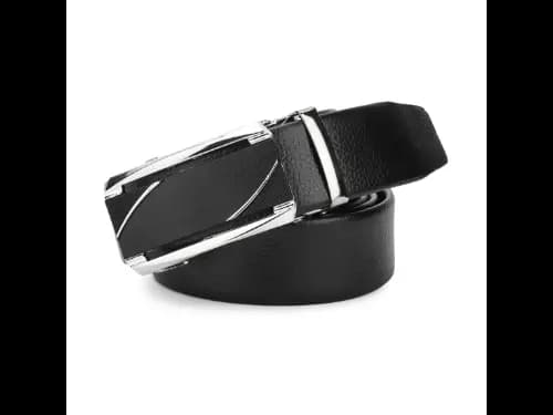Men Slim Belt with Auto-Lock Closure