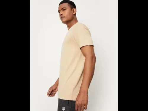 Regular Fit Crew-Neck Short-Sleeves T-Shirt (2)