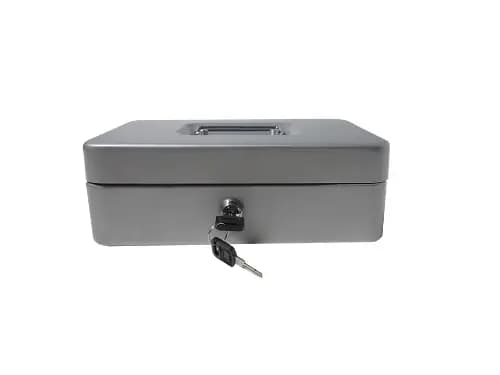 CASH BOX GREY 8″X6″X3″ (SMALL) (3)