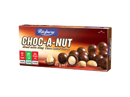 Ritzbury Chocolate Choc-A-Nut 50G
