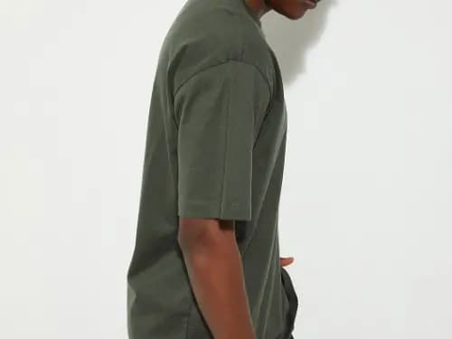 Men Round-Neck Regular Fit T-Shirt (2)