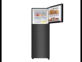 Haier 240L No Frost Double Door Inverter Refrigerator - Black Steel (2)