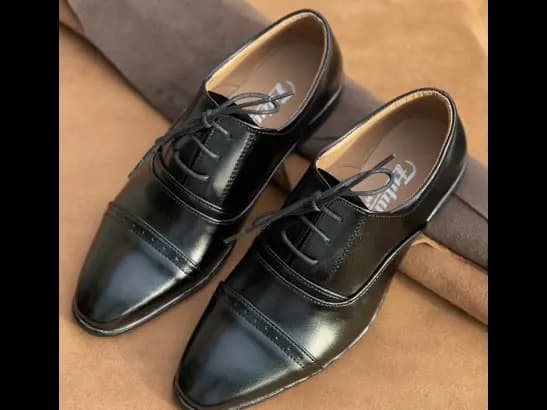 Men’s Oxford Jet Black Shoe