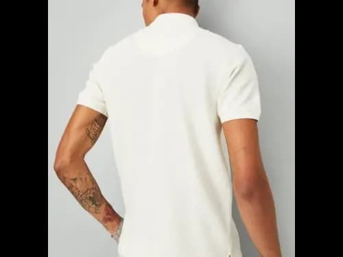 Men Ribbed Regular Fit Polo T-Shirt (4)