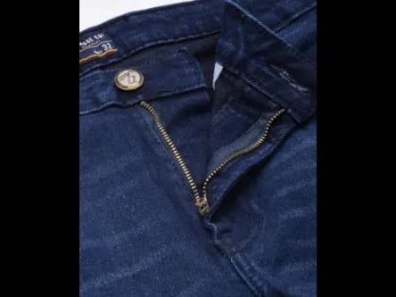 Heavily Washed Bootcut Jeans (4)