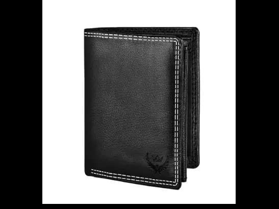 Genuine Leather Bi-Fold Wallet