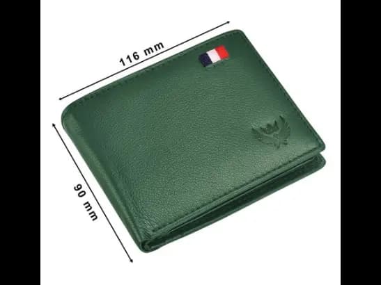 Genuine Leather Bi-Fold Wallet (5)