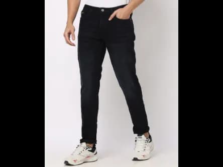 Lightly Washed Slim Fit Jeans (2)