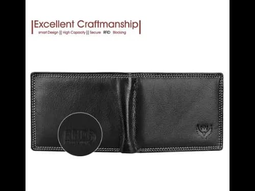 Genuine Leather Bi-Fold Wallet (5)