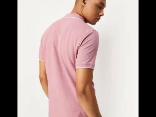 Polo Collar Regular Fit T-shirt (4)