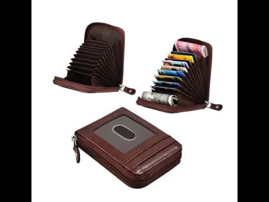 Card Holder with Zip Closure (2)