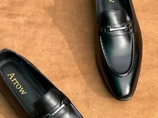 Men’s Jet-Black Cow Leather Loafer (3)