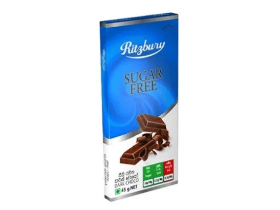 Ritzbury Sugar Free Dark Chocolate 45G
