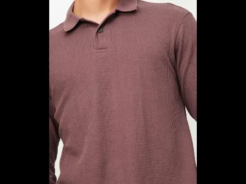 Men Patterned Regular Fit Polo T-Shirt (2)