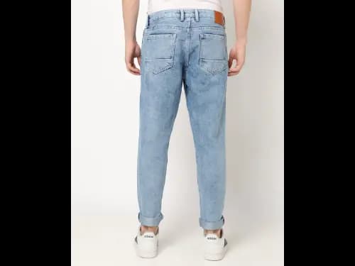 Acid Wash Relaxed Fit Dad Jeans (2)