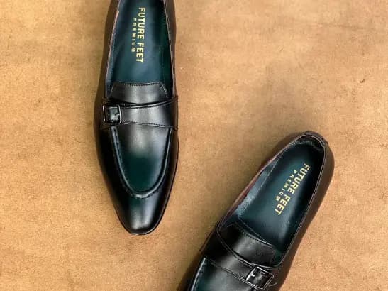 Men’s Jet Black Cow Leather Loafer (2)