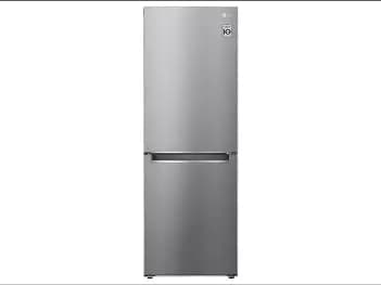 LG 320L Refrigerator Bottom Freezer - Platinum Silver