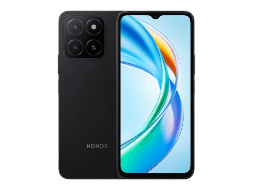 Honor X5B Plus (4GB / 128GB) with Midnight Black and Ocean Blue Colors
