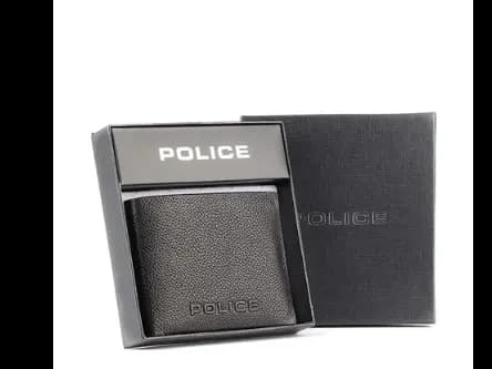 Bi-Fold Wallet with Metal Accent