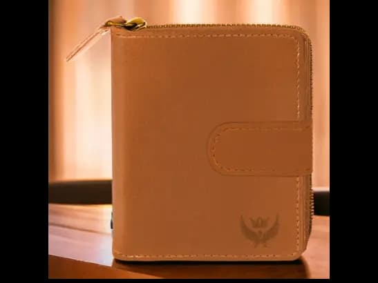 Bi-Fold Wallet with Zip-Around