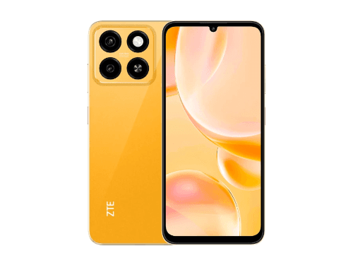 ZTE Blade A55 (4GB / 128GB) with Starry Black , Sunset Orange and Water Blue Colors (3)