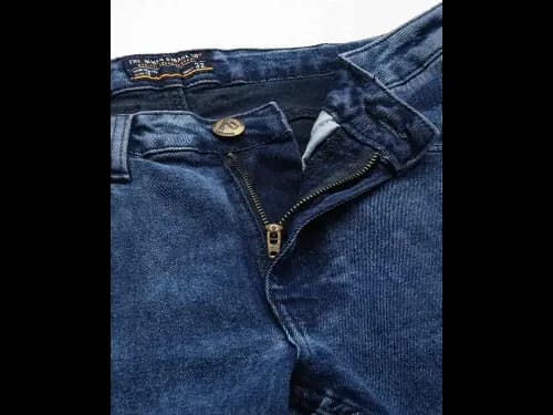 Acid Wash Straight Fit Jeans (3)