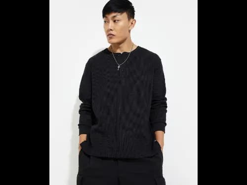 Men Patterned Regular Fit Crew-Neck T-Shirt
