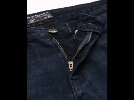 Lightly Washed Straight Fit Jeans (3)