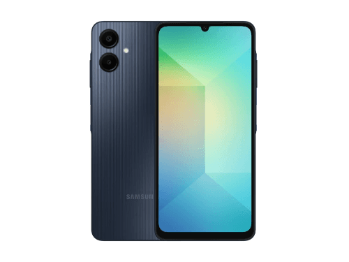 Samsung Galaxy A06 (4GB + 128GB) (Black) with One Year Warranty