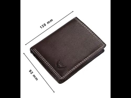 Genuine Leather Bi-Fold Wallet (5)