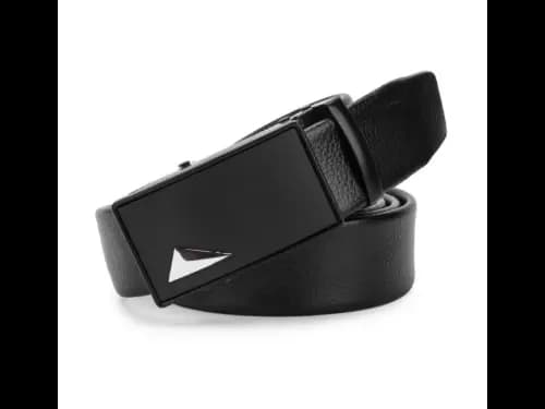 Men Slim Belt with Auto-Lock Closure
