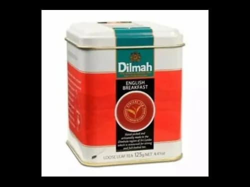 Dilmah English Breakfast Tea Tin Caddy