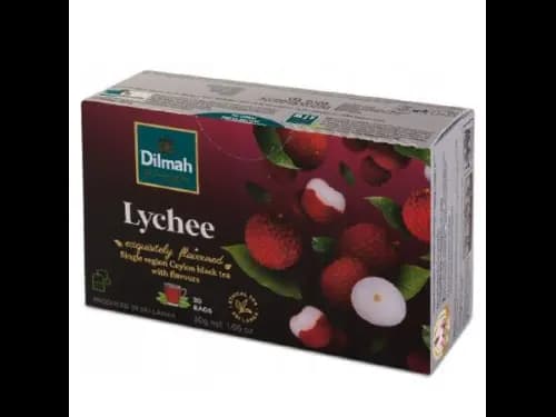 Dilmah Lychee Flavoured Ceylon Black Tea – 20 Tea Bags (2)