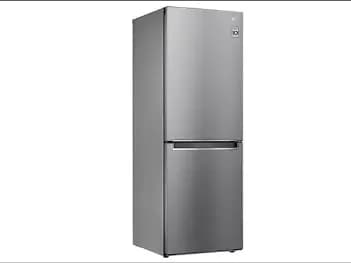 LG 320L Refrigerator Bottom Freezer - Platinum Silver (2)