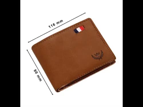Genuine Leather Bi-Fold Wallet (3)