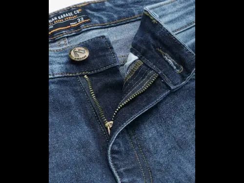 Acid Heavily Washed Slim Fit Jeans (4)