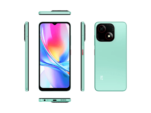 ZTE A35E (2GB / 32GB) with Silvery Gray and Ice Green colors (4)