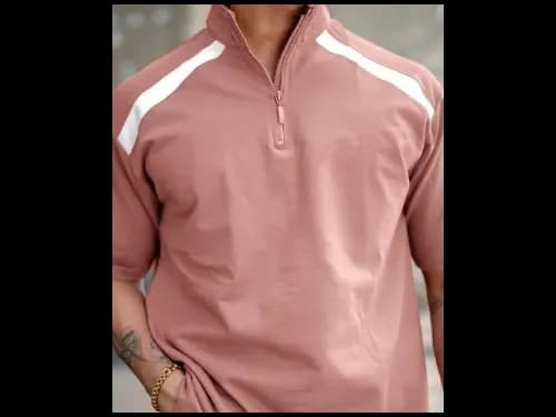 Oversized Henley T-Shirt (3)