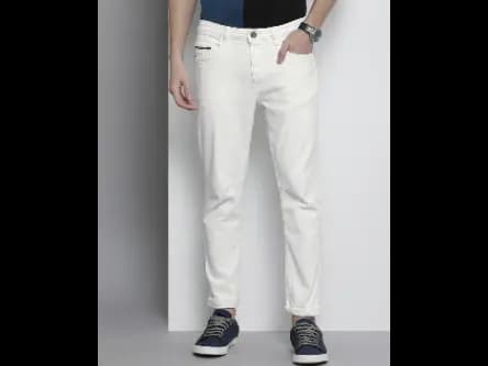 Mid-Rise Carrot Fit Jeans