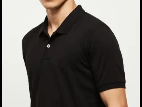 Slim Fit Polo T-shirt with Contrast Tipping (2)