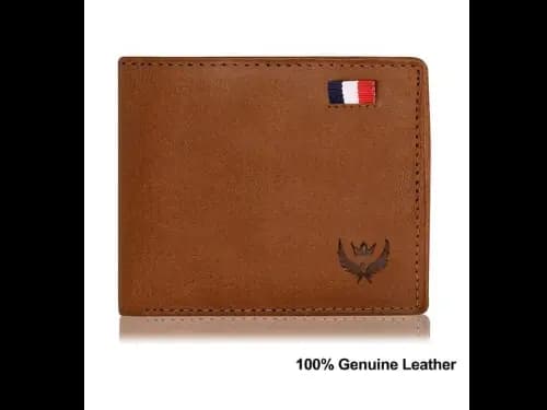 Genuine Leather Bi-Fold Wallet (2)