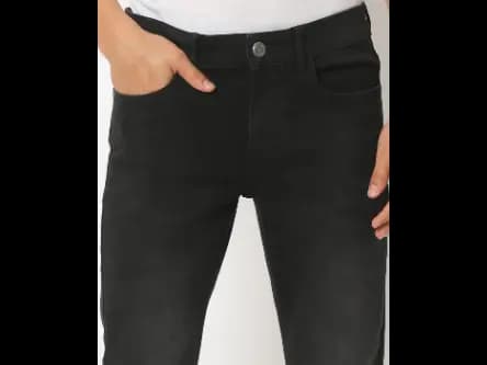 Men Lightly Washed Slim Fit Jeans (2)