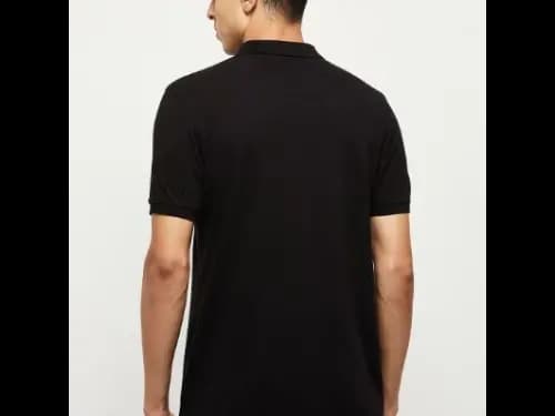 Slim Fit Polo T-shirt with Contrast Tipping (3)