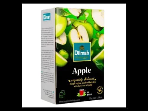 Dilmah Apple Flavored Ceylon Black Tea – 20 Tea Bags