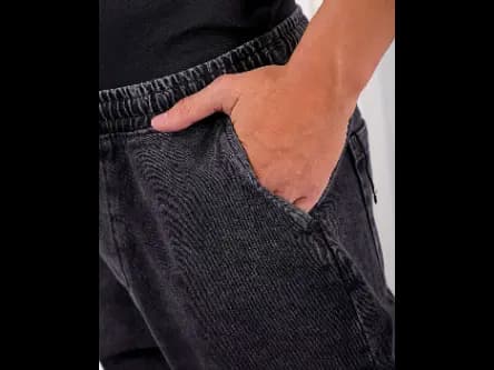 Men Mid-Wash Barrel Loose Fit Jeans (4)
