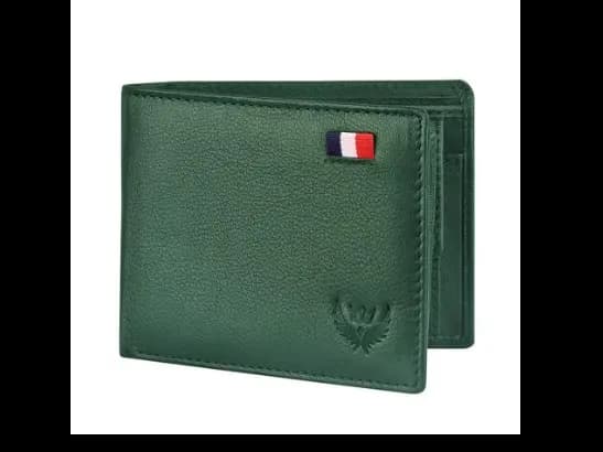 Genuine Leather Bi-Fold Wallet