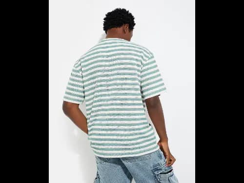 Men Stylised Fit T-shirt (4)
