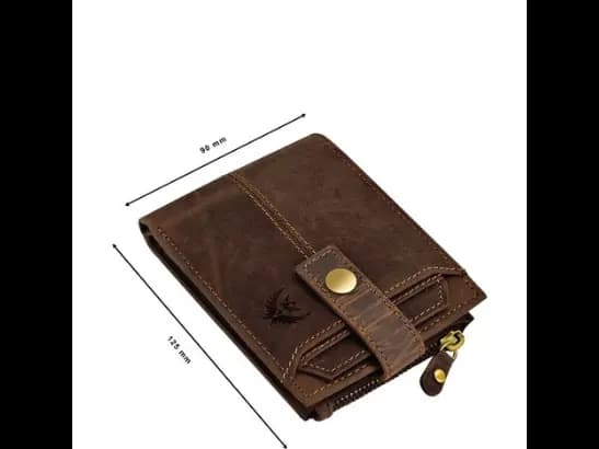 Bi-Fold Wallet with Snap-Button Closure (3)