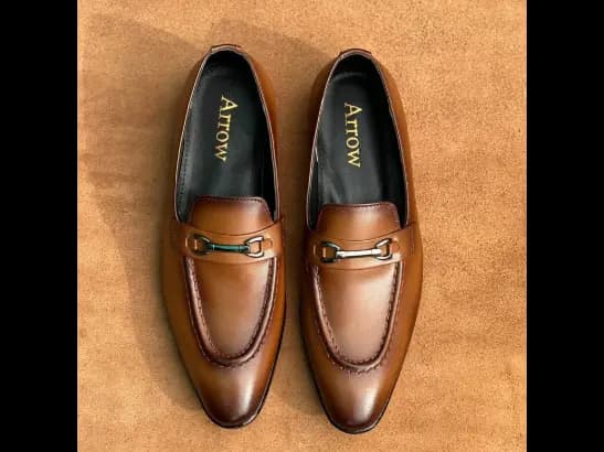 Men’s Tan Cow Leather Loafer