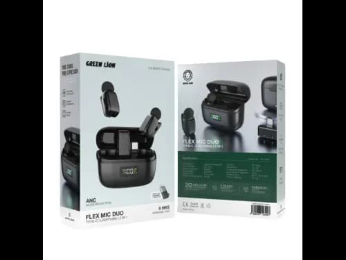 Green Lion Wireless 2 In 1 Flex Mic Duo Type-C and lightning Microphone with 3 Month Warranty (2)